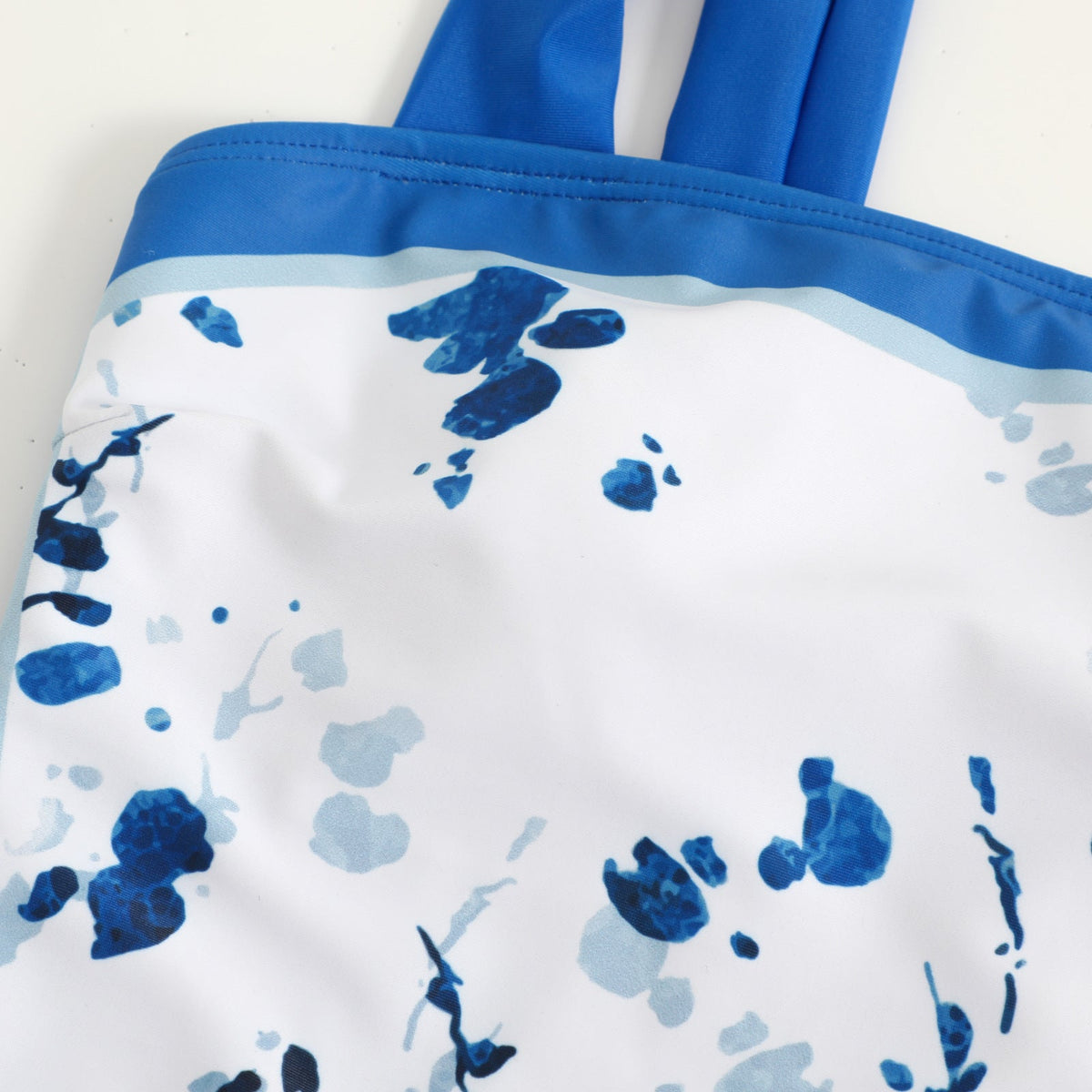 Two Shoulder with Cover One Piece Swimwear SKSW40146