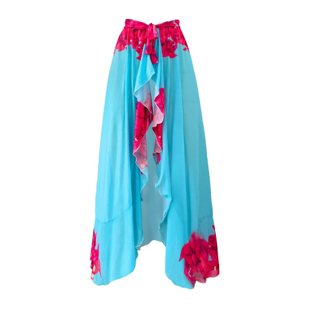 Ladies Two Shoulder Siwmwear with Cover SKSW40161