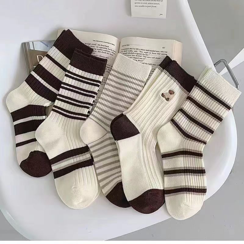 Ladies Everyday Cotton Socks 5 Pairs/Pack SKASC4164