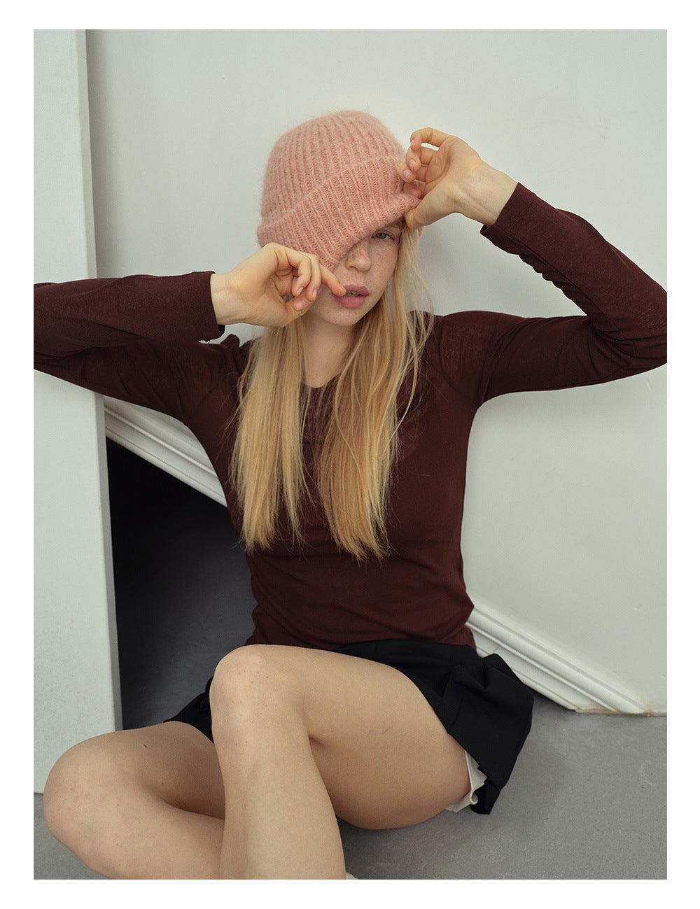 Ladies Solid Color Dome Hat YH4087