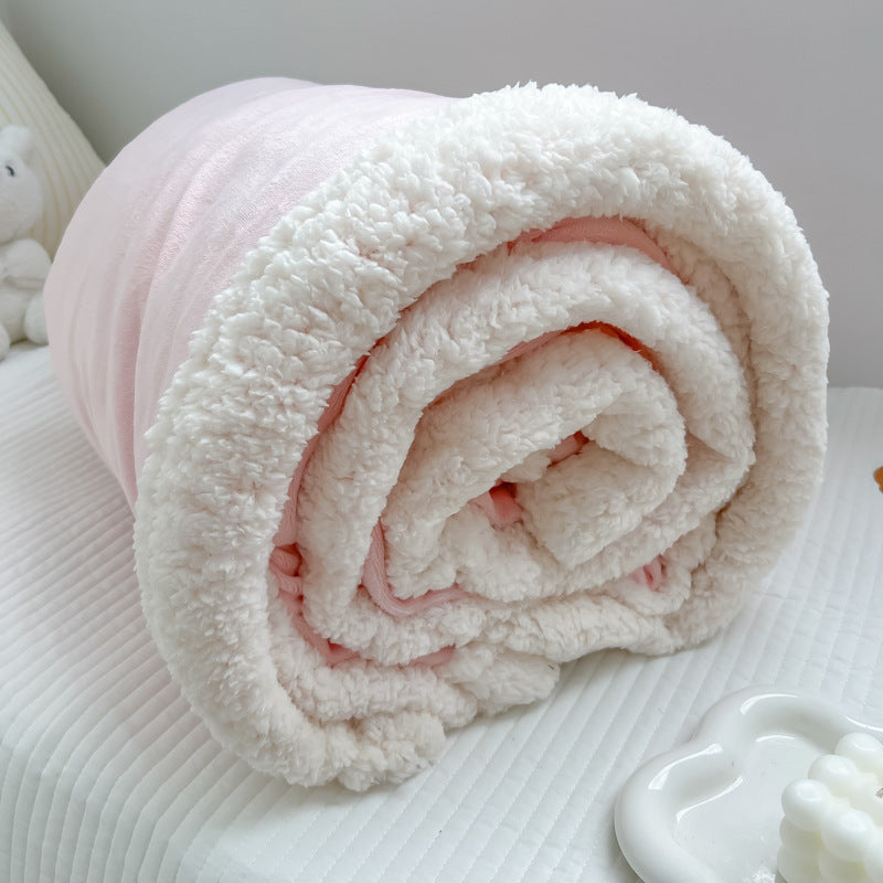 Home Decor Coral Fleece Soft Blanket SKABL4249