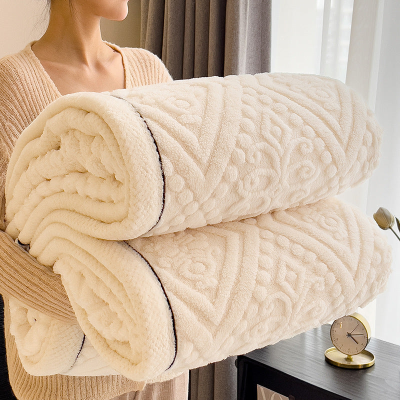 Home Decor Coral Fleece Soft Blanket SKABL4254