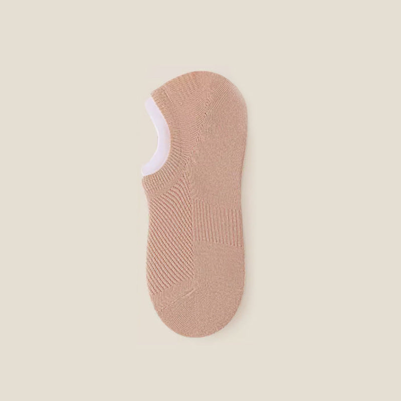 Ladies Hollow Out Knit Boat Socks SKAS50014