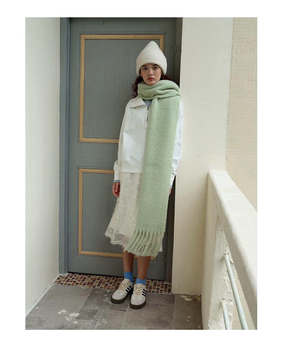 Ladies Basic Everyday Tassel Warm Scarf YN020