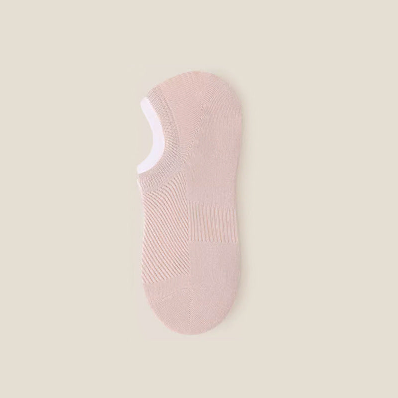 Ladies Hollow Out Knit Boat Socks SKAS50014