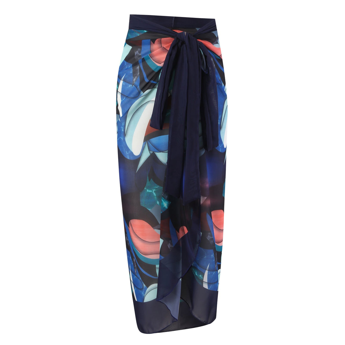 Ladies Print One Piece Swimwear with Cover SKSW40136