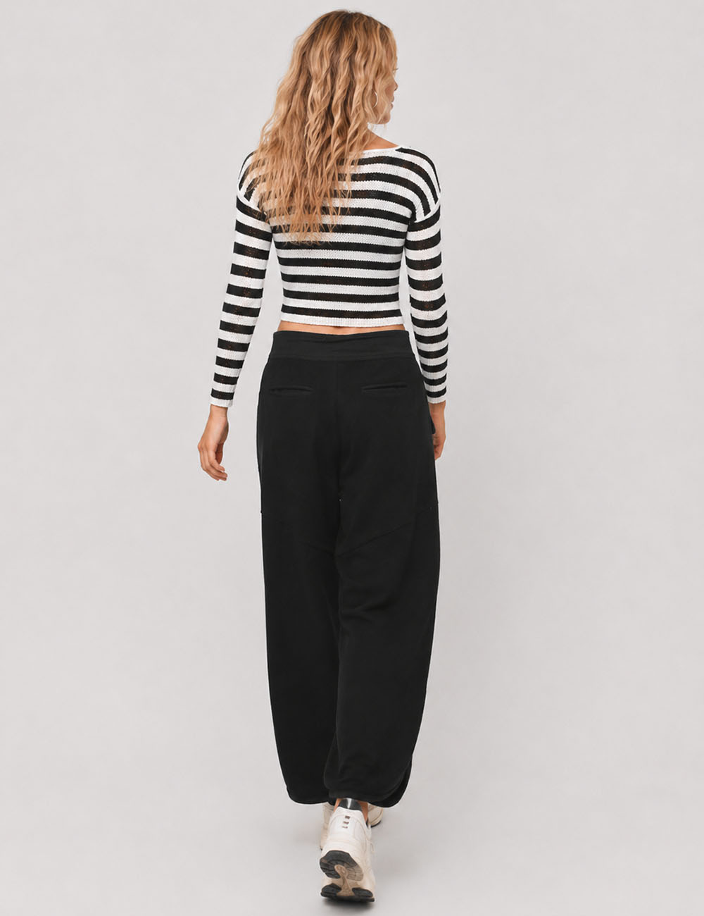 Ladies Pockets Pants Wide Leg Sweatpants
