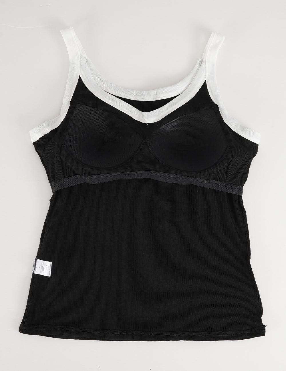 Ladies Color Block Padded V-Neck Cami Top