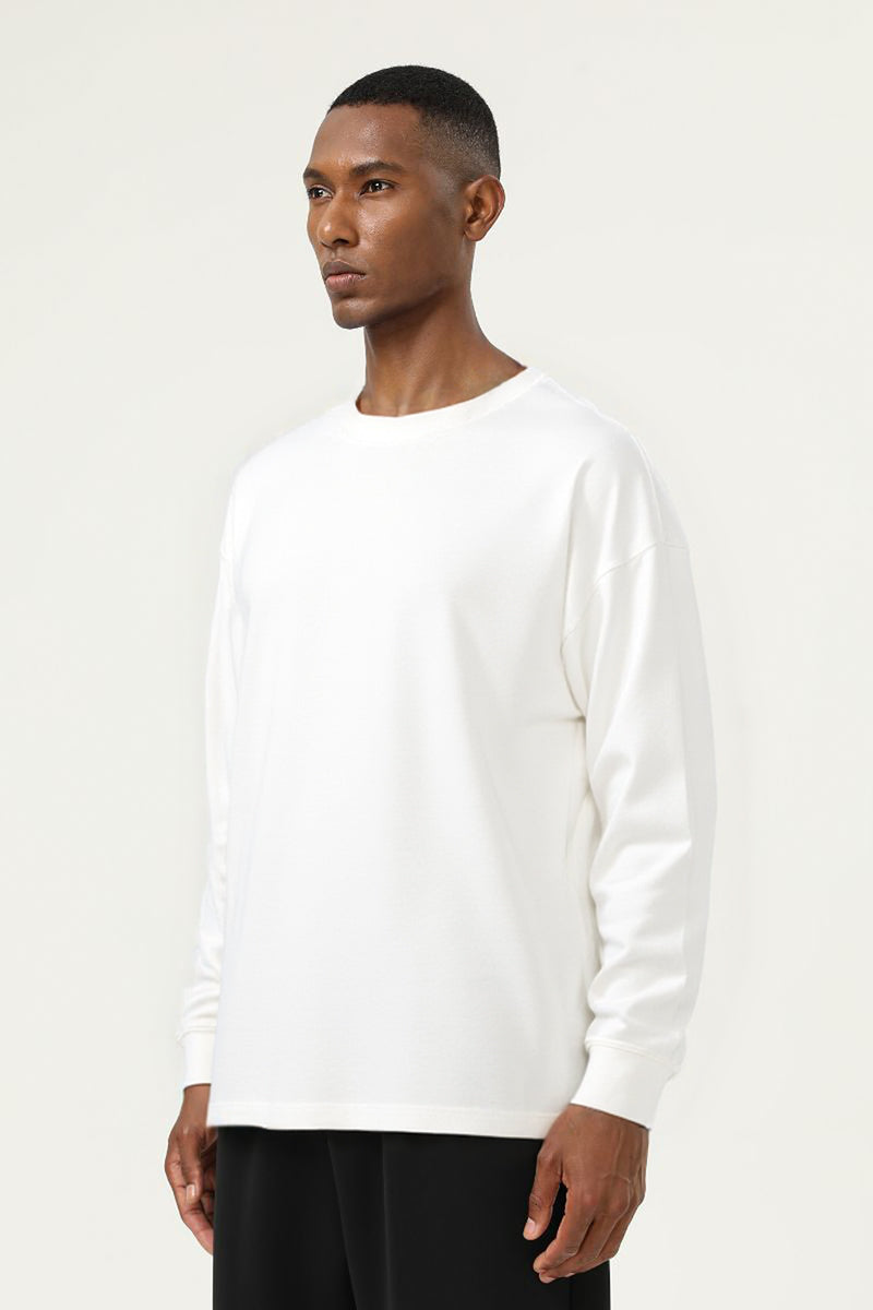 Men's Heavyweight Cotton Long Sleeves T-shirt
