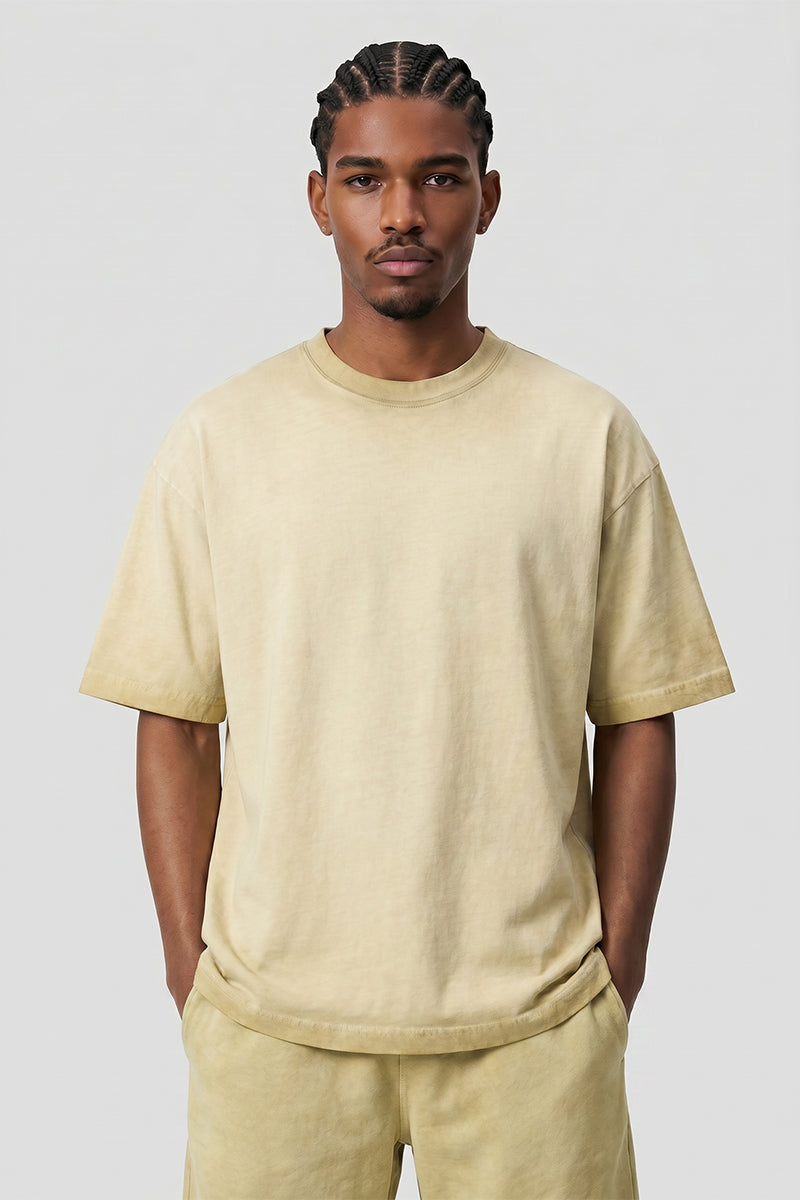 Men's Summer Washed T-Shirt