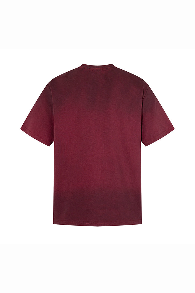 Unisex Summer Washed High Street Print Oversized Set-in Tee