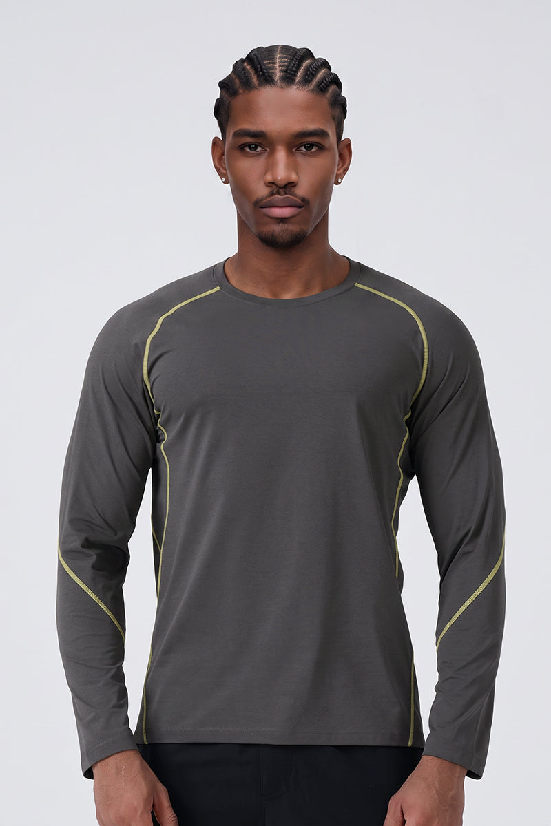 Men's Fall Clothing Sorona Contrast Raglan Long Sleeve Tee