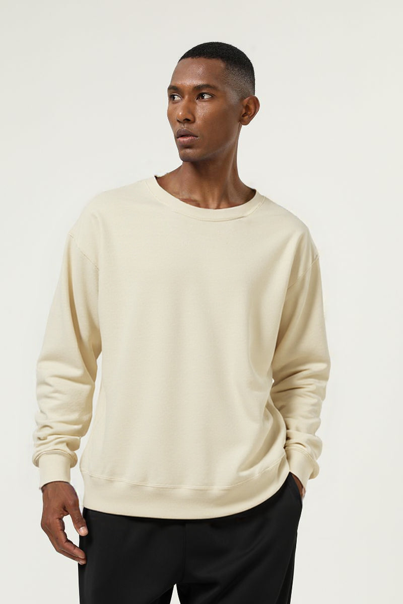 Men's Heavyweight Cotton Long Sleeves T-shirt