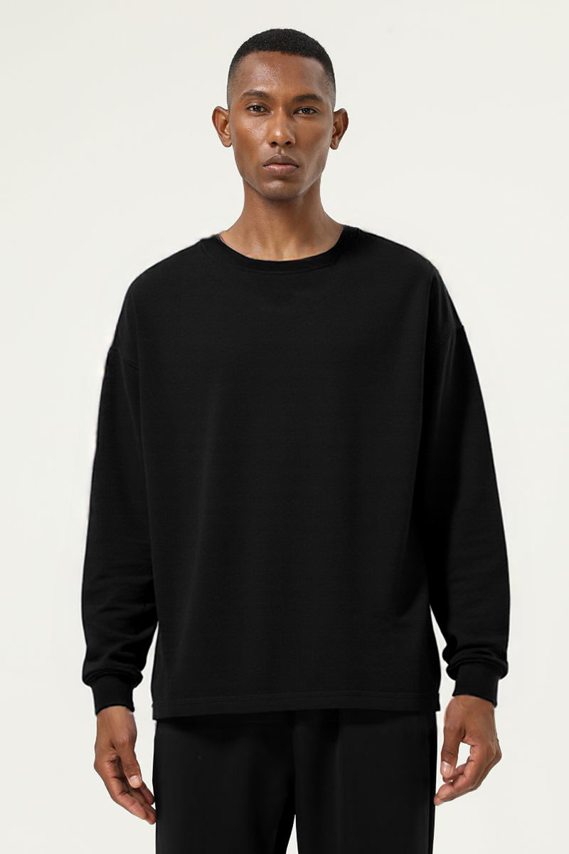 Men's Heavyweight Cotton Long Sleeves T-shirt