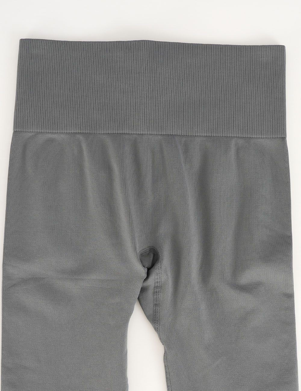 Ladies Seamless Elastic Waist Solid Color Yoga Pants