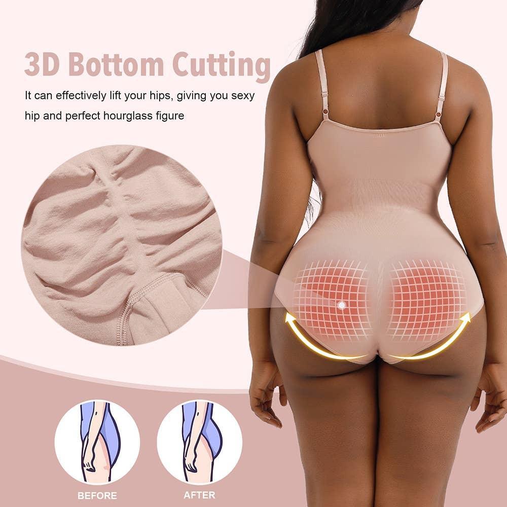 Control Shapewear Butt Lift Seamless Bodysuit