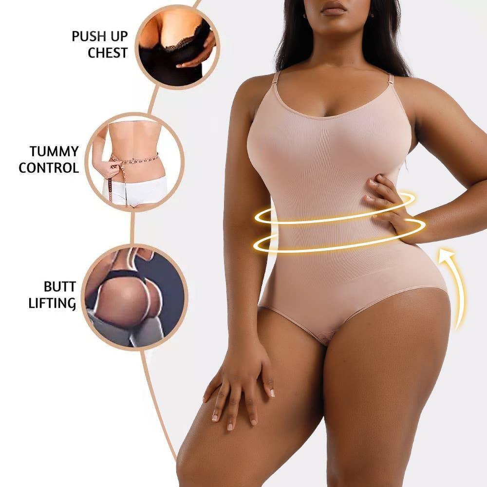 Control Shapewear Butt Lift Seamless Bodysuit