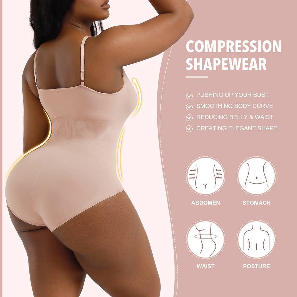 Control Shapewear Butt Lift Seamless Bodysuit