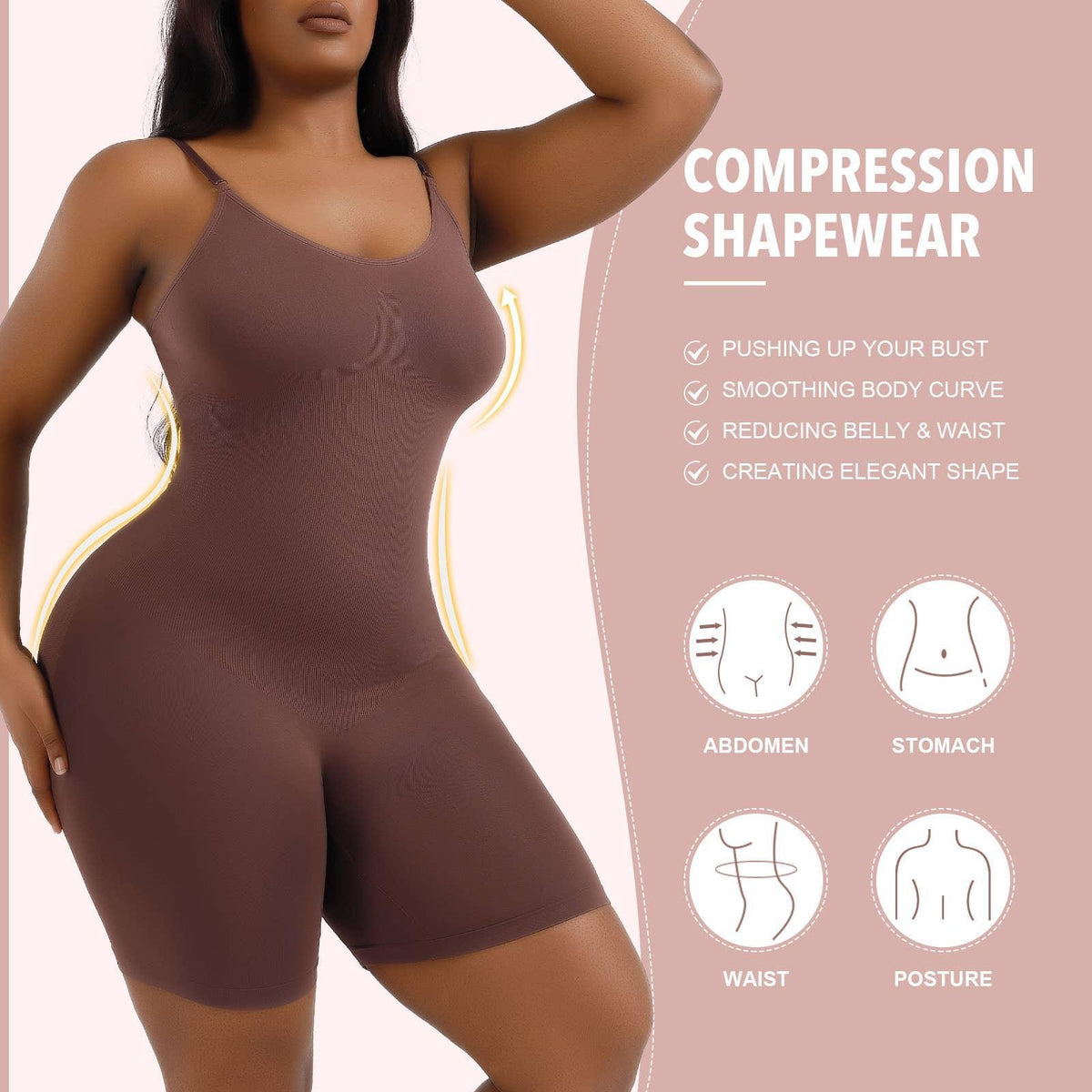 Control Shapewear Seamless Bodysuit