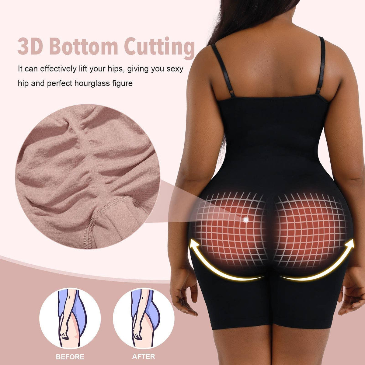 Control Shapewear Seamless Bodysuit