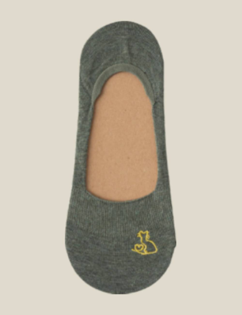 Ladies Embroidery Heart/Cat Knit Boat Socks SKAS50025