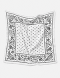 Ladies Bandana Paisley Print Square Scarf