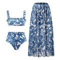Dargonfly Print 2PCS Bikini Set with Cover