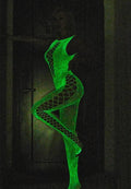 Glow in The Dark See Through Fishnet Bodystocking YGLTY