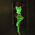 Glow in The Dark Sexy See Through Fishnet Bodystocking YGWW-1