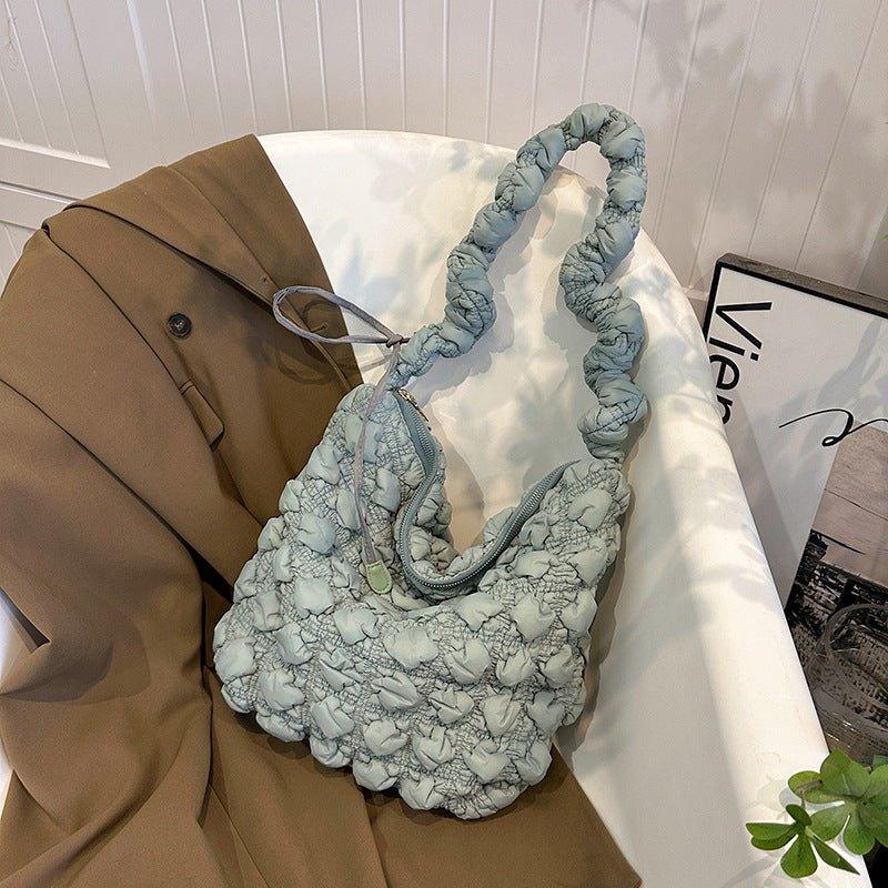 Ladies Cloud Bag Puffer Looking Lightweight Handbag SKAB013
