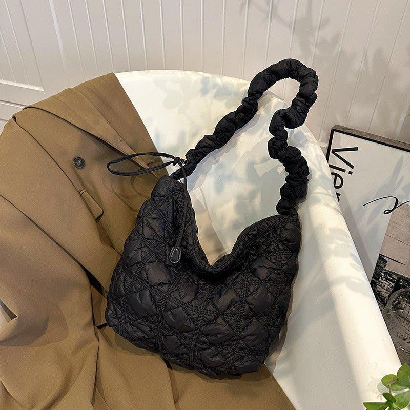 Ladies Cloud Bag Puffer Looking Lightweight Handbag SKAB013