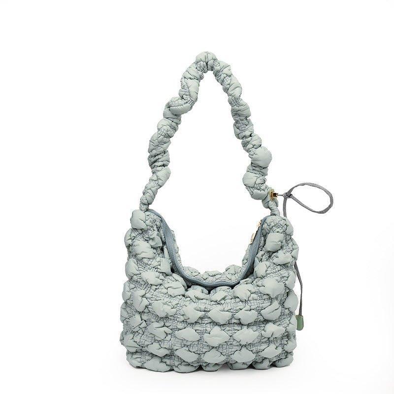 Ladies Cloud Bag Puffer Looking Lightweight Handbag SKAB013