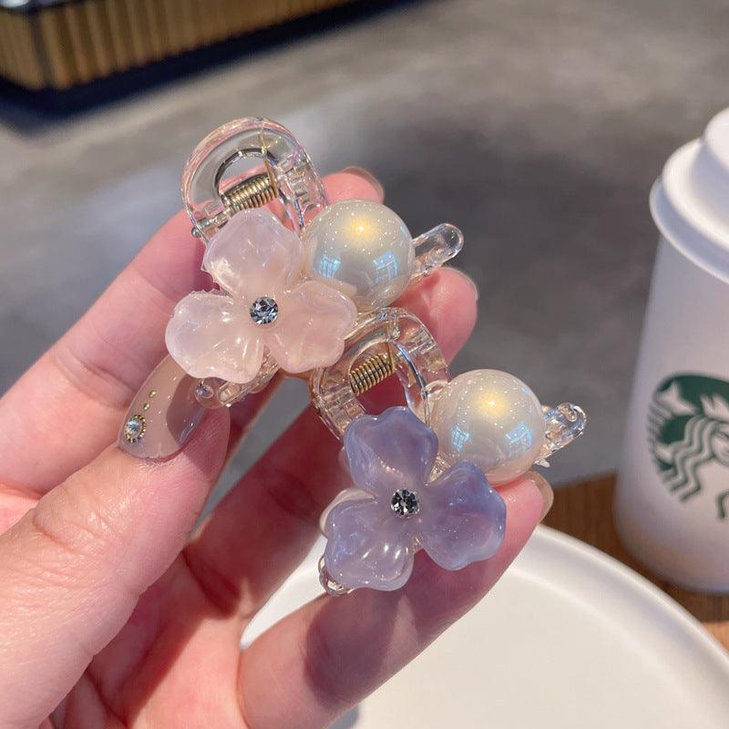 Ladies Flower Shapes Fashionable Elegant Hair Claw Clip SKAJ084