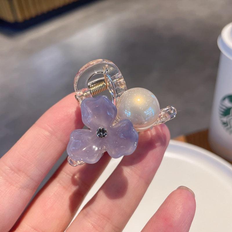 Ladies Flower Shapes Fashionable Elegant Hair Claw Clip SKAJ084