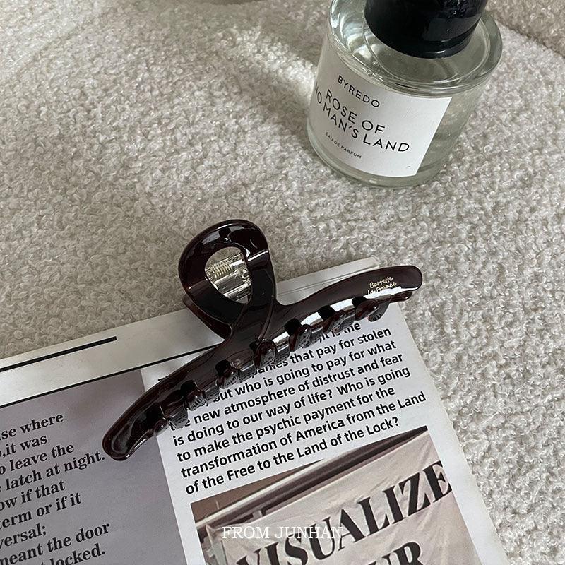 Ladies Glossy Rectangle Hair Claw Clips SKAJ071