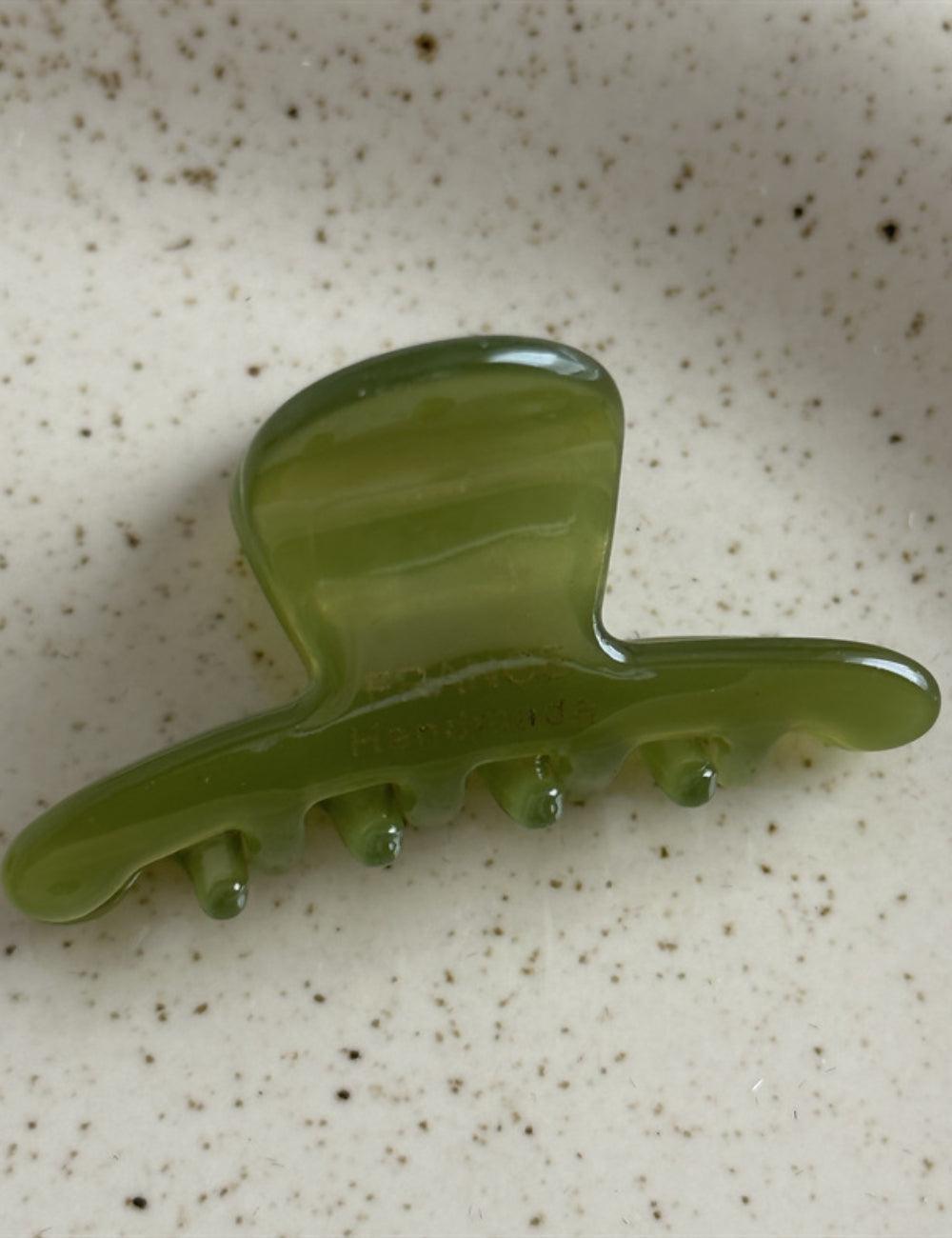 Ladies Glossy Simple Hair Claw Clips FJ891720