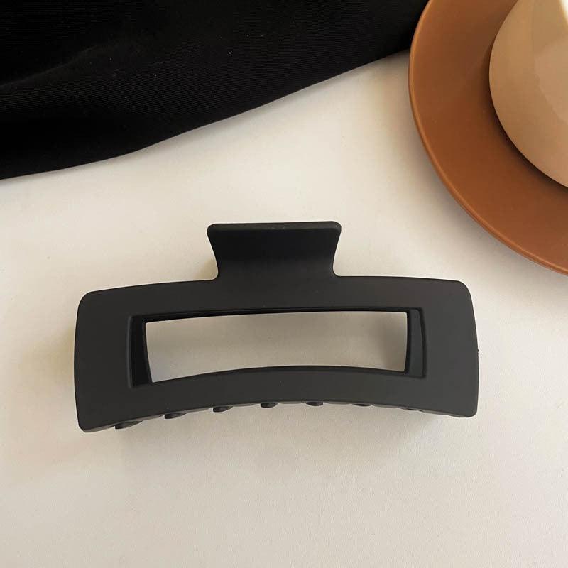 Ladies Jaw Butterfly & Rectangular Hair Claw Clip Matte SKAJ075