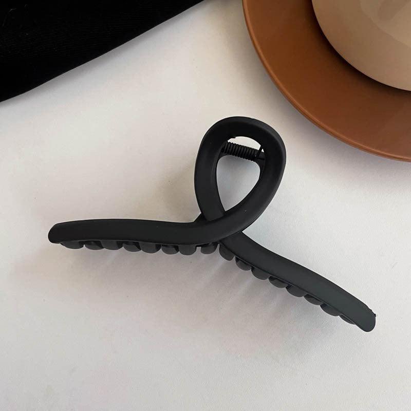 Ladies Jaw Butterfly & Rectangular Hair Claw Clip Matte SKAJ075