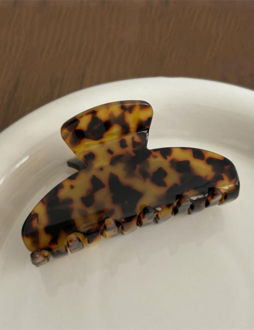 Ladies Leopard Print Fashionable Hair Clip C036
