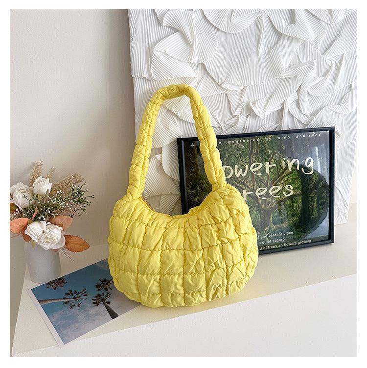 Ladies Puffer Cloud Bag Purse Crossbody Handbag SKAB008