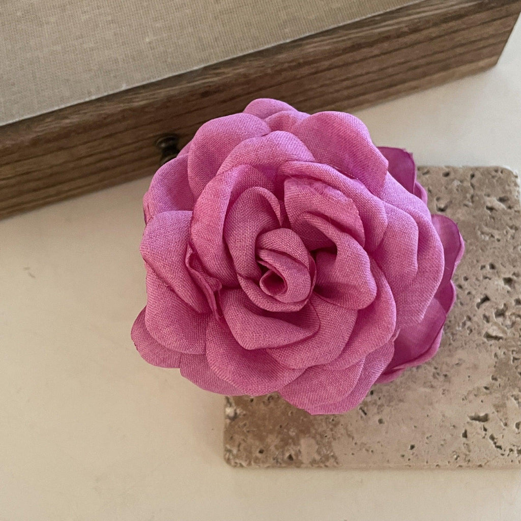 Ladies Rose Flower Hair Clip Headwear SKAJ070