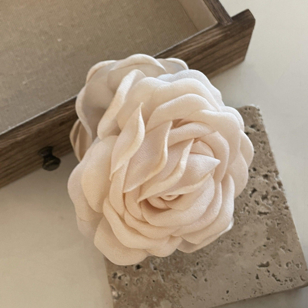Ladies Rose Flower Hair Clip Headwear SKAJ070