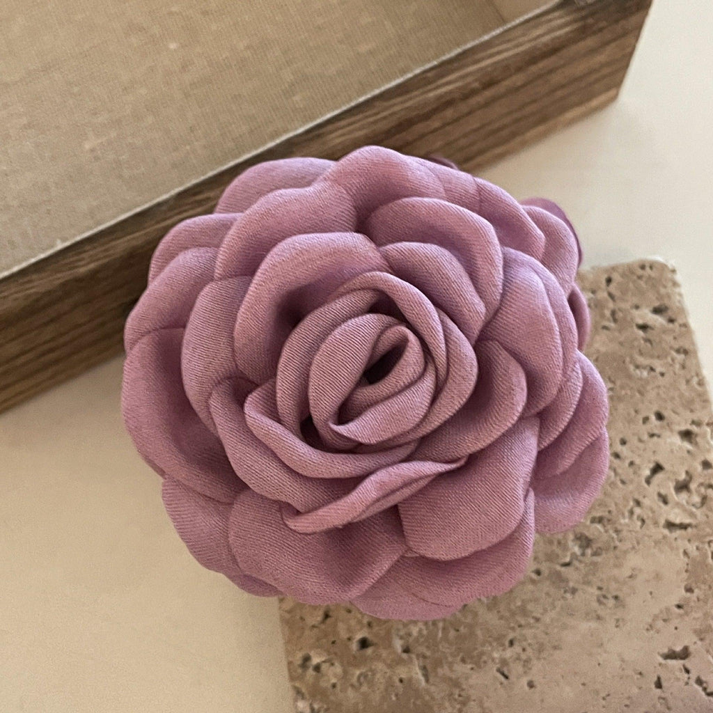 Ladies Rose Flower Hair Clip Headwear SKAJ070