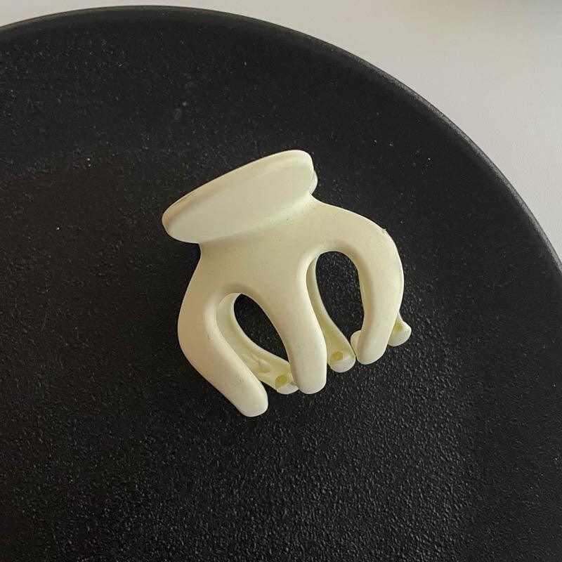 Ladies Simple Matte Octopus Claw Hair Clips SKAJ077