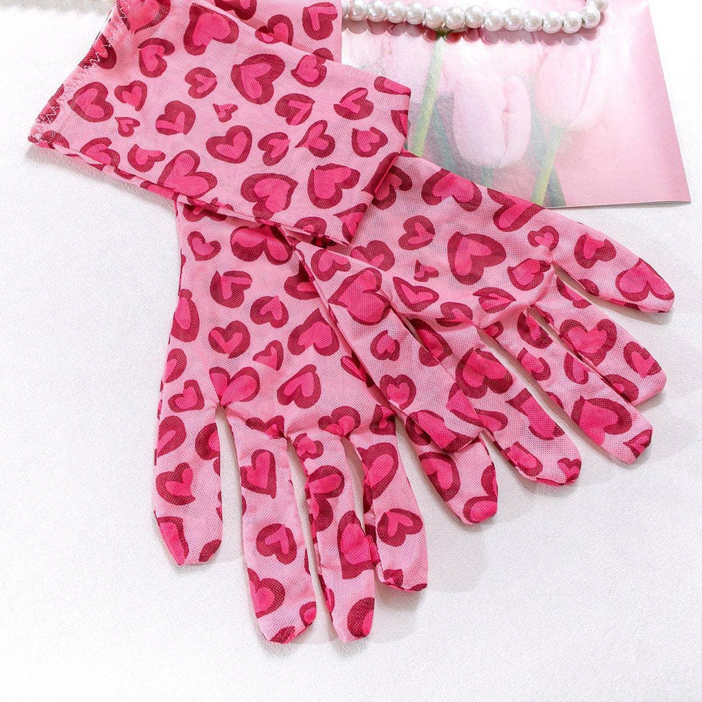 Pink Leopard Print Lingerie Set