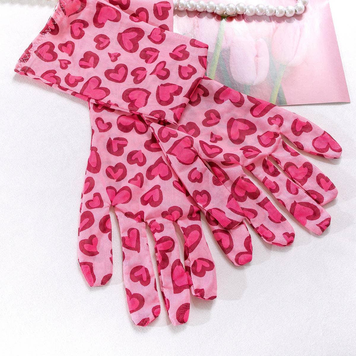 Pink Leopard Print Lingerie Set