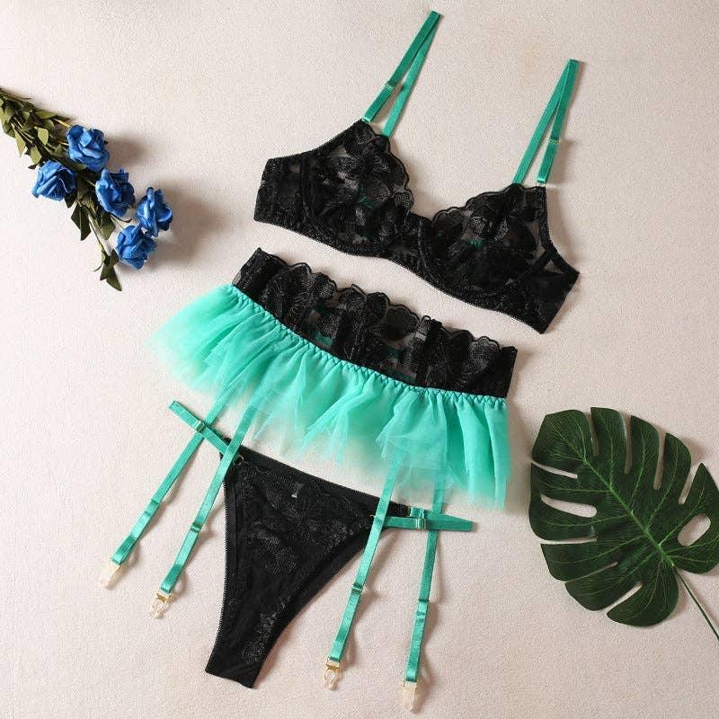 Sexy Charm Lace Lingerie Set
