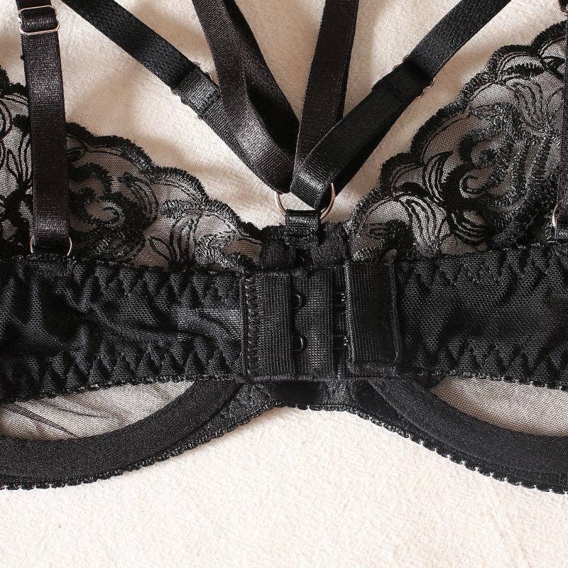 Sexy Solid Color Lingerie Set