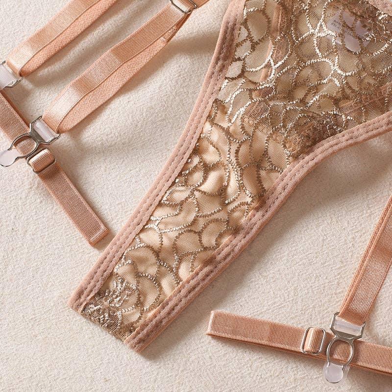 Sexy Solid Color Lingerie Set