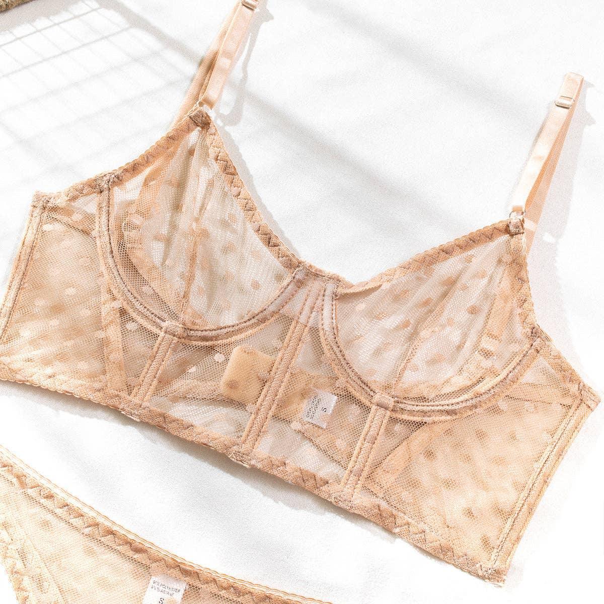 Sexy Solid Color Lingerie Set